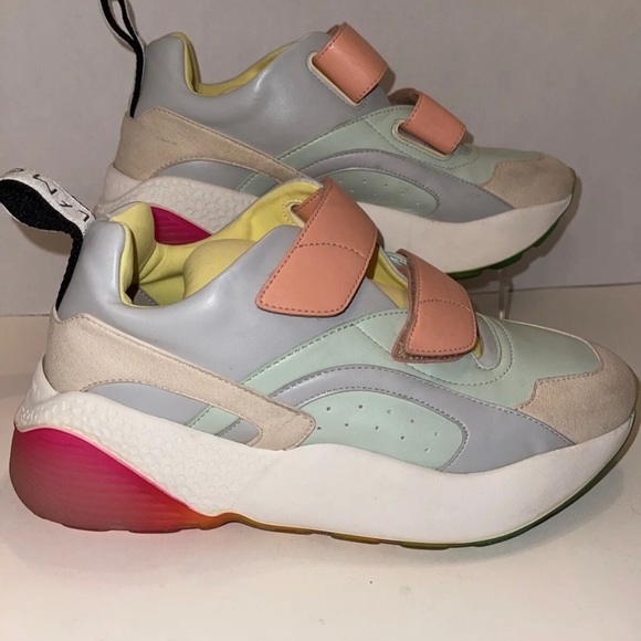 Stella McCartney Shoes - Used Stella McCartney Rainbow eclipse sneakers